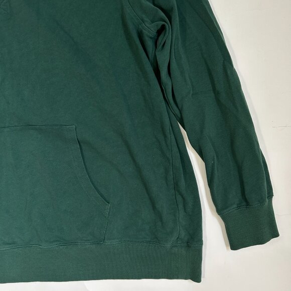 Brooks Brothers Rugby Shirt Mens XXL Green Embroidered Kangaroo Pocket Preppy - Picture 8 of 15